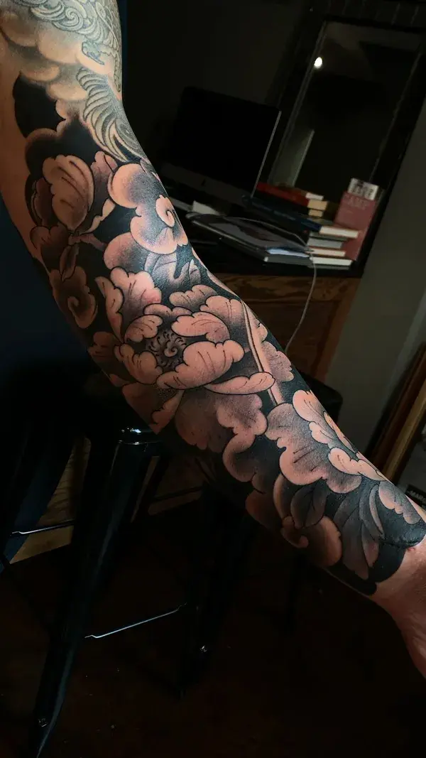 Japanese tattoo flowers