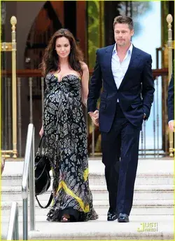 Photo: angelina jolie cannes date night 04 | Photo 1137631 | Just Jared: Entertainment News