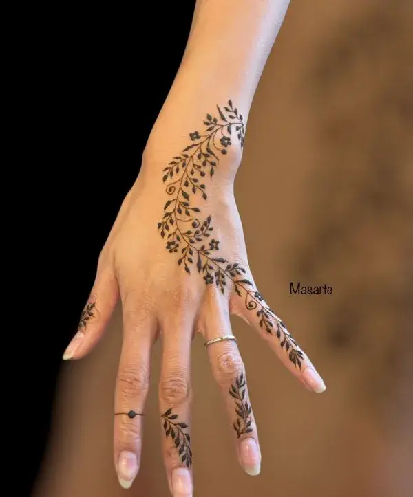 Simple henna strips