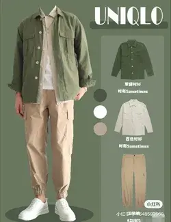 Uniqlo Outfit Idea | Streetwear Men Outfits Inspiration