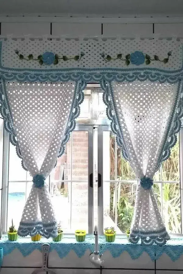 Crochet curtain design ideas -Latest new handmade curtain ideas-trendy curtain ideas for room decor