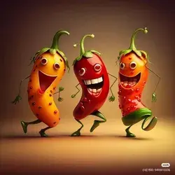 dancing chilli