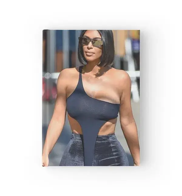 Kim Kardashian Kkw 14 Hardcover Journal by scultura