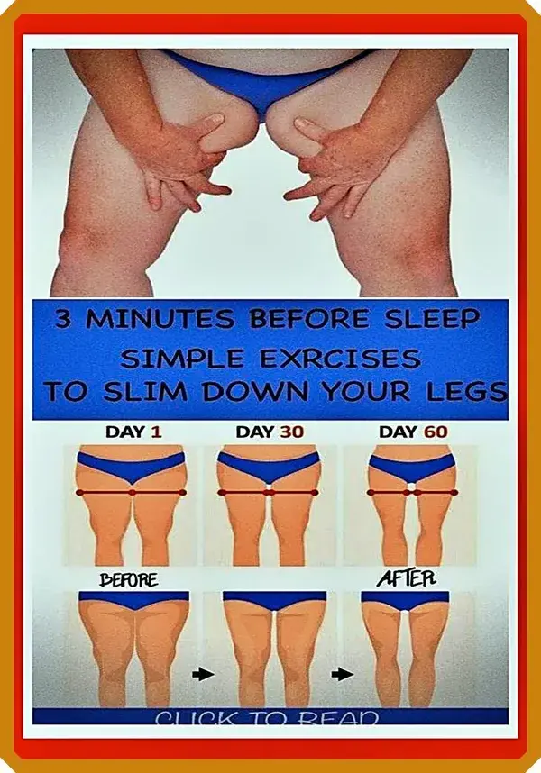 3-Minute Workout Before Sleep: 4 Exercises That Will Slim Down Your Legs