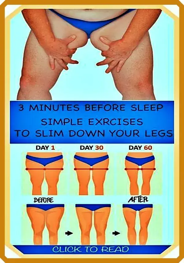 3-Minute Workout Before Sleep: 4 Exercises That Will Slim Down Your Legs