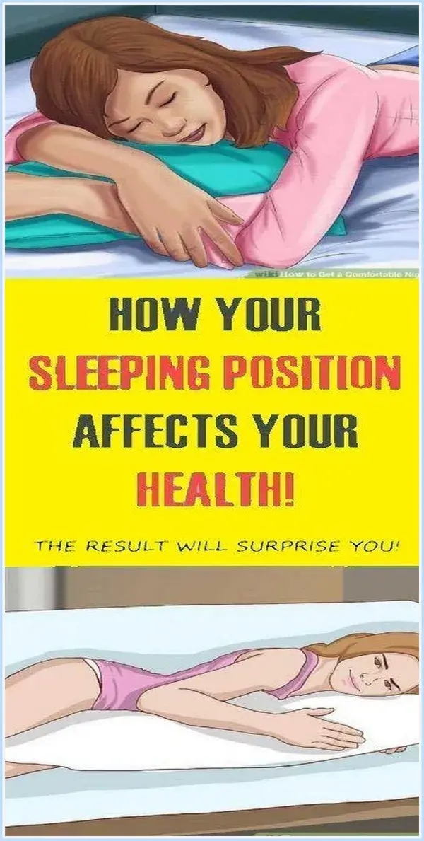 How Your Sleeping Position Affects Your Health