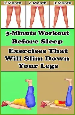 3-Minute Workout Before Sleep: 4 Exercises That Will Slim Down Your Legs