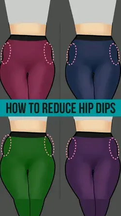 12 simple exercises to slim the hips and waist