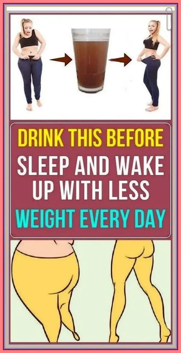 Drink This Before Sleep And Wake Up With Less Weight Every Day!