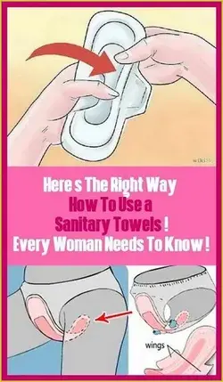 The Right Way to Change a Sanitary Pad!