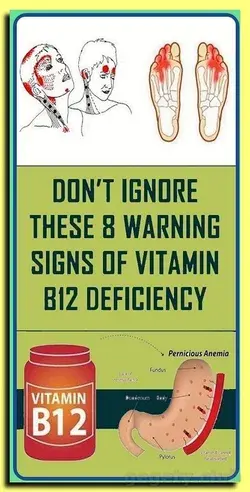 5 WARNING SIGNS OF VITAMIN B12 DEFICIENCY YOU SHOULD NEVER IGNORE