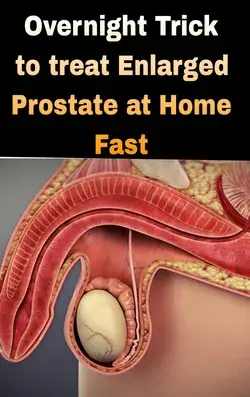 Overnight trick to treat enlarged prostate at home fast