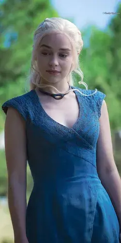 Daenerys Targaryen, Emilia Clarke. Game of Thrones