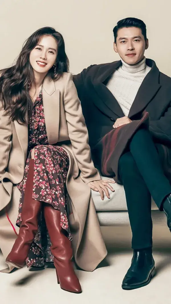 hyun bin and son ye jin photoshoot