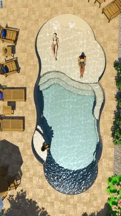 Our company can turn your backyard into a beach oasis