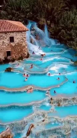 Incredible Hot Springs in Italy - Video by @sennarelax on Steller