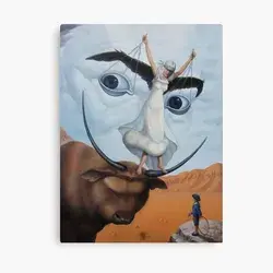 Salvador Dali Portrait Surrealism Canvas