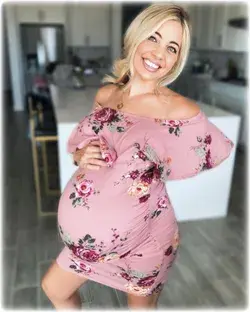 Floral Maternity Dresses - Sexy Mama Maternity | Hot Pregnancy Outfits Dresses | Hot