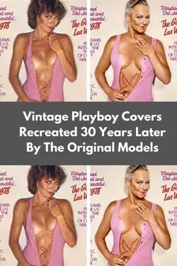 Vintage Playboy Covers Recreated 30 Years Later By The Original Models