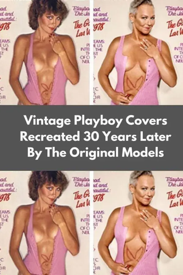 Vintage Playboy Covers Recreated 30 Years Later By The Original Models