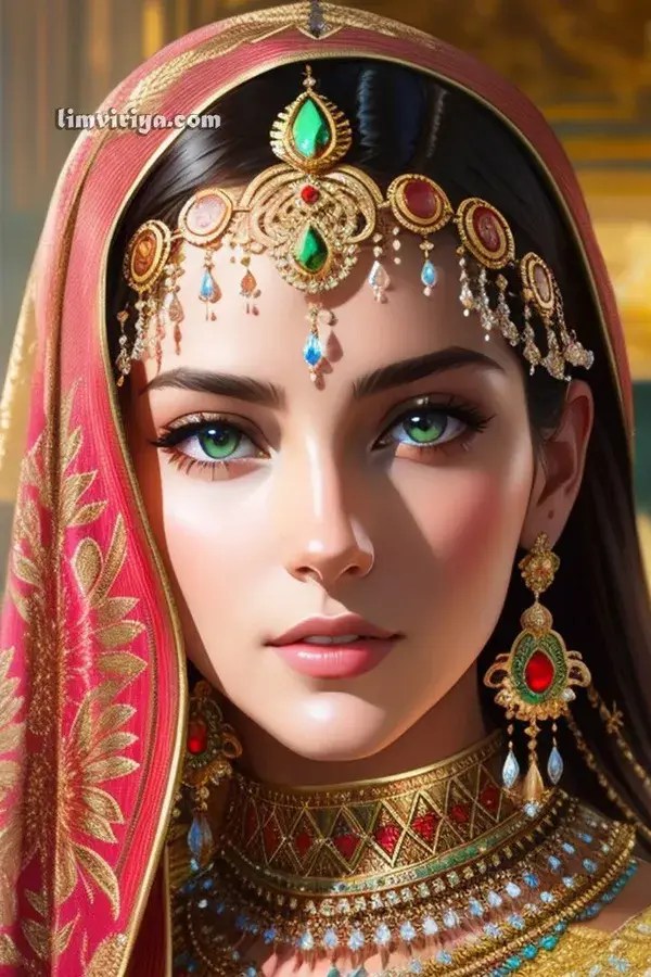 Attractive Princess’s Beauty | Oil Painting | A.I. Generator | by Viriya Lim