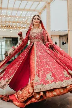 Indian Bridal Lehenga | Muslim Brides | Indian Weddings | Designer Lehenga