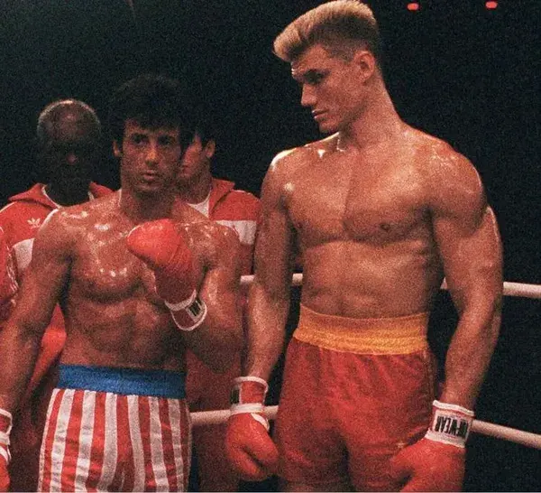 Rocky Balboa with Ivan Drago