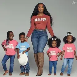 Beautiful black family black girl magic