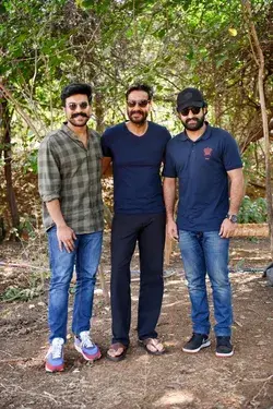 Ajay devgn RRR NTR junior Ram Charan 