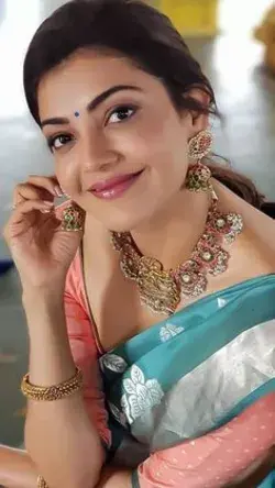 kajal with beautiful jewellery