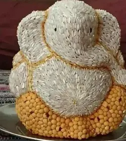 Rice and lobiya se bne Ganesh g