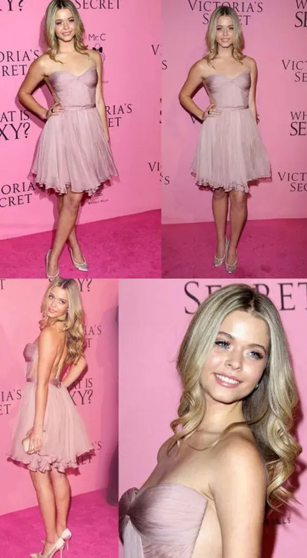 sasha pieterse posing for vs