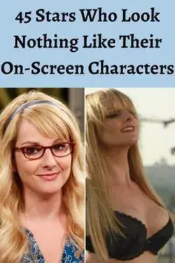 45 Stars Who Look Nothing Like Their On-Screen Characters