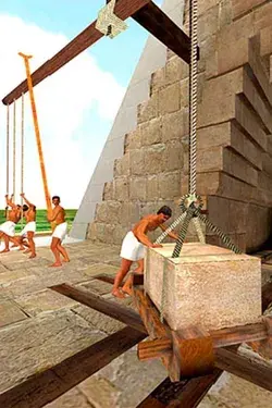 Day in the life of the pyramid builders in ancient Egypt
