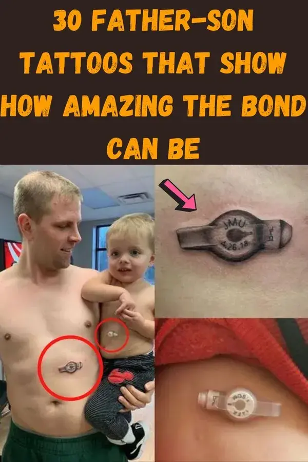 30 father-son tattoos that show how amazing the bond can be