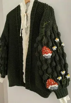crochet long cardigan for beginners