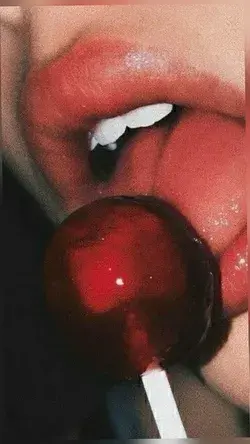 Lollipop, lips
