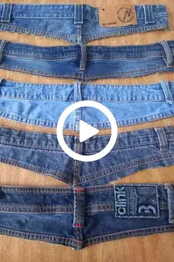 [DIY] Look at the recycling of the pants you don't wear. | You'll love it so much.