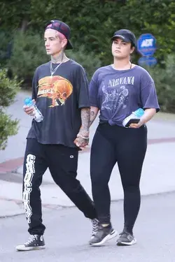 November 16, 2019 - Demi Lovato out and about in Studio City, CA