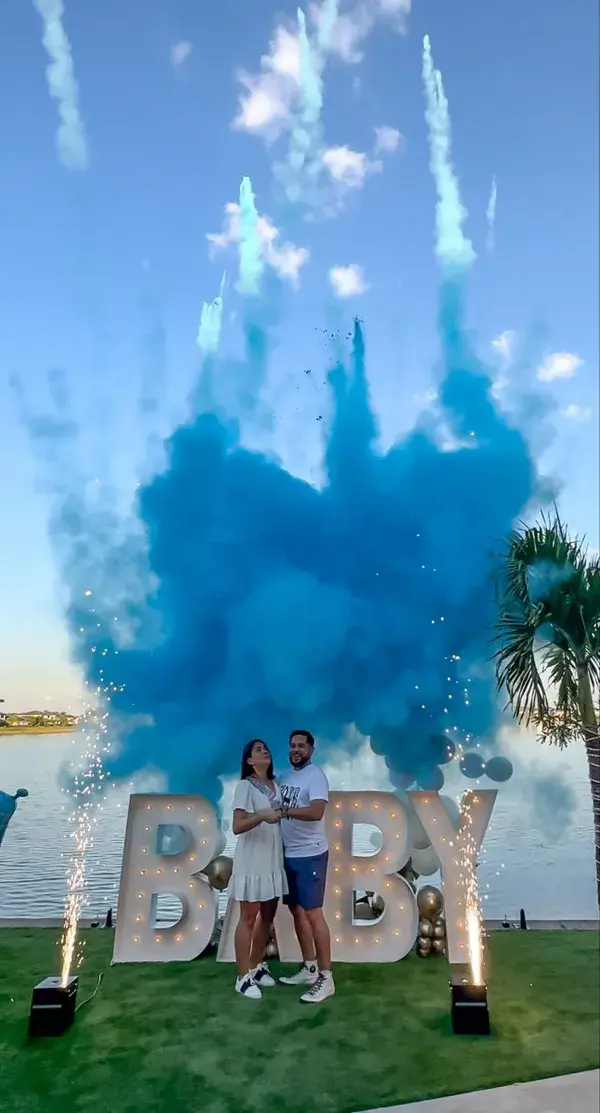 Powder blasters gender reveal.🎉💙