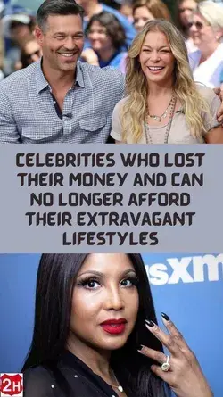 Celebrities who lost their money and can no longer afford their extravagant lifestyles