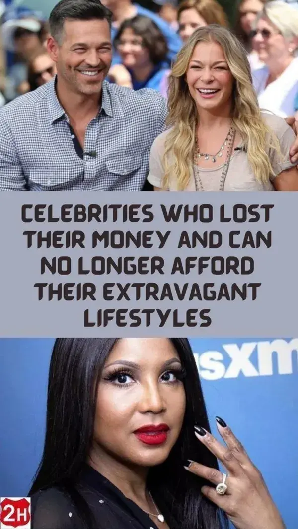 Celebrities who lost their money and can no longer afford their extravagant lifestyles