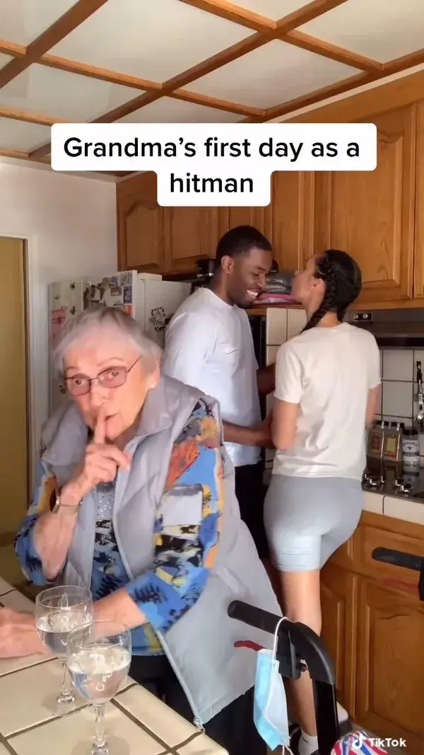 Grandma’s First Day as a hitman