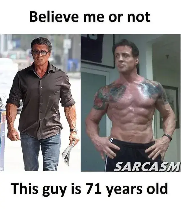 This guy is 71 years old ,Believe me or not