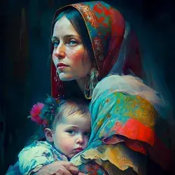 mother and child