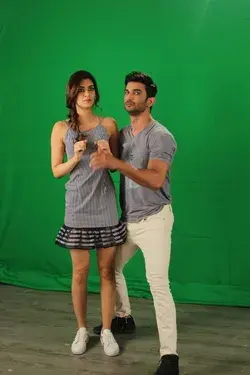 Sushant Singh Rajput and Kriti Sanon