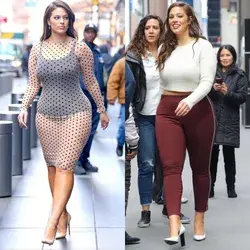 Ashley Graham x street style