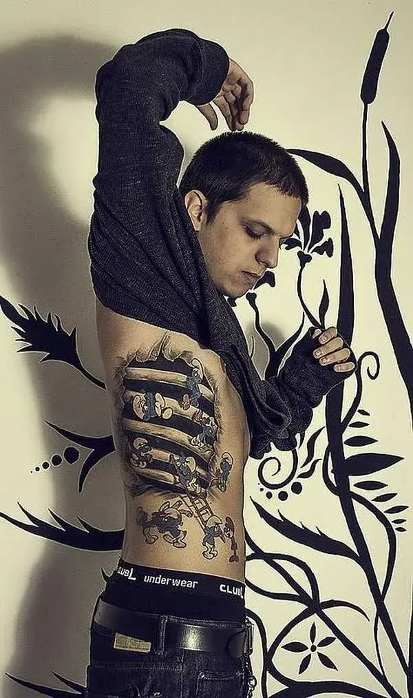 90+ Unbelievable Men Rib Tattoo Ideas