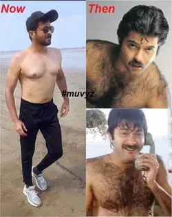 Anil Kapoor hairy