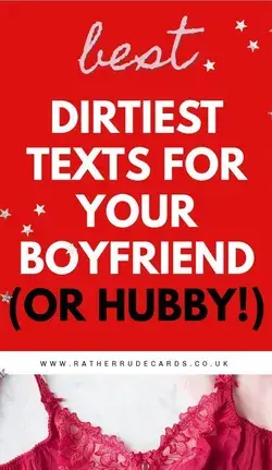 Flirty dirty saucy boyfriend text messages for guys